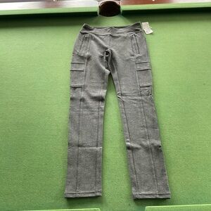 Jockey Gray Track ponte cargo Pants small brand new